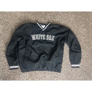 Vintage Chicago White Sox Pullover Windbreaker‎ Jacket Mens XL MLB Baseball